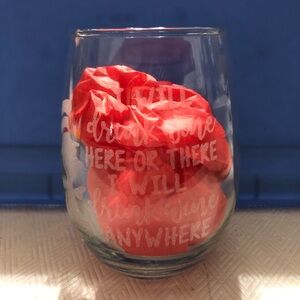 Engraved Dr. Seuss Wine glass- funny.